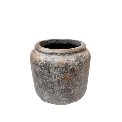 Wazon ceramiczny Osłonka donicy Rustykalny beton